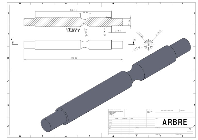 Technical Drawing Specifications | PDF | Nature