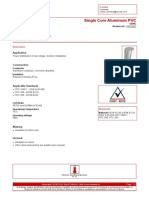 Single Core Aluminum PVC: Application