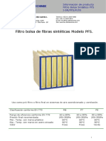 FIltro Bolsa Sintetico PFS