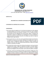 Reglamento de la Comisión Calificadora de Invalidez