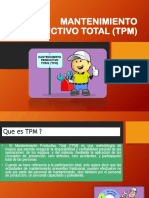 MANTENIMIENTO PRODUCTIVO TOTAL (TPM) Exposicion Terminado