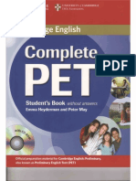 159 - 2 - Complete PET. Student's Book Without Answers. - 2014 - 178p PDF