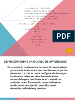 Modulo de Aprendizaje