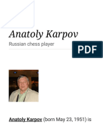 Anatoly Karpov Frases