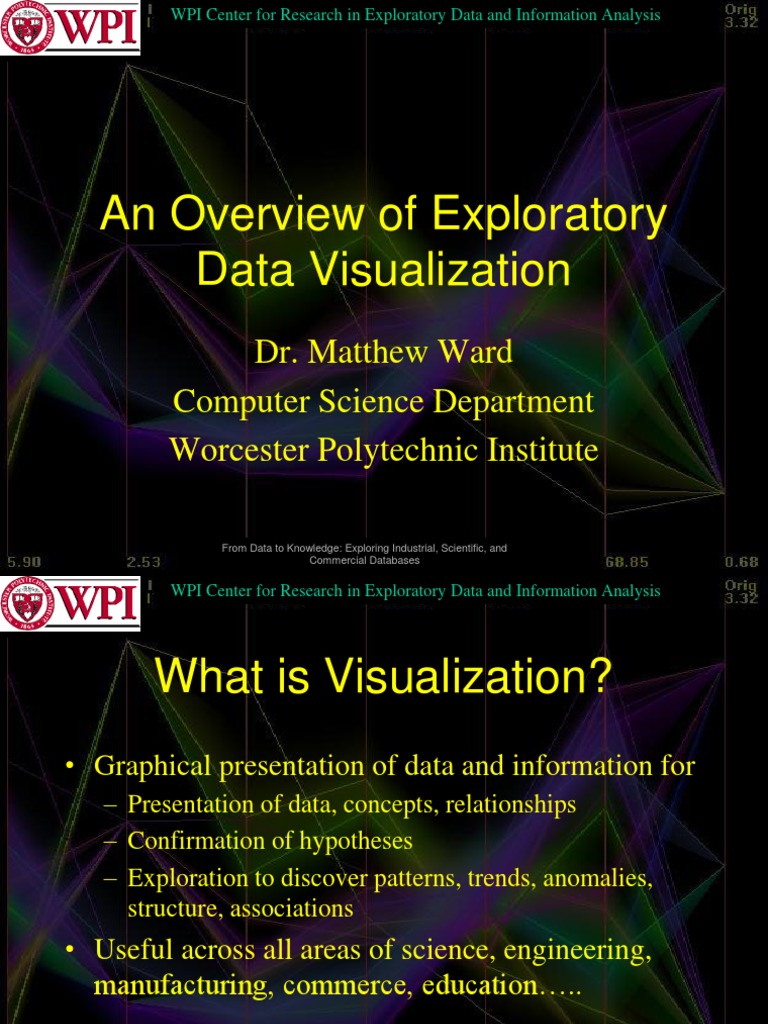 Exploring the Power of Visualization: An Overview of Exploratory Data 