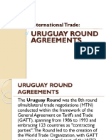 International Trade:: Uruguay Round Agreements