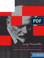Uno Ninguno y Cien Mil - Luigi Pirandello