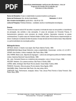 Ementas Corpo e Subjetividade Na Poesia Brasileir e Portuguesa 2 2016 Site