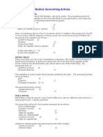 Accounting Entries in Modules