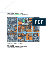 Lancaster, Pennsylvania Downtown Analysis: Walkability