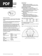 Genesis Ceiling Strobe Installation Sheet: Specifications