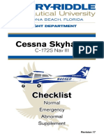 Cessna 172S Checklist