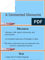 Connected Discourse1