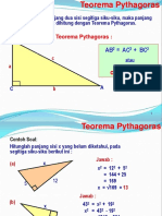 Teorema Pythagoras Dan Perbandingan Trigonometri