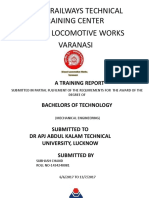 Indian Railways Technical Training Center Diesel Locomotive Works Varanasi