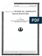 Gluing Wood in Aircraft Manufacturing