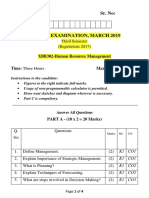 Sr. No:: XBB302-Human Resource Management