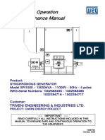 Installation, Operation and Maintenance Manual: Triveni Engineering & Industries LTD
