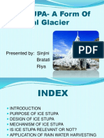 ICE STUPA - A Form of Artificial Glacier 2