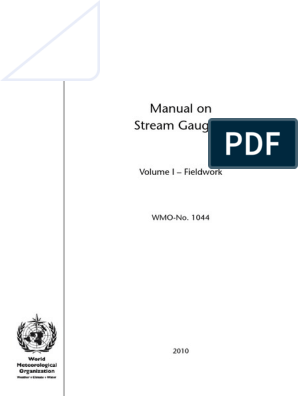 1044 Vol I 72dpi, PDF, Discharge (Hydrology)