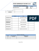 Plan de Mantenimiento - Motoniveldora Gd555-5