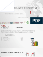 Maestría en Administración de Salud Clase 1