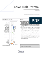 Alternative Risk Premia - June 2019