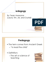 Digital Pedagogy: By: Team Awesome (Laura, Tim, Jie, and Crystal)