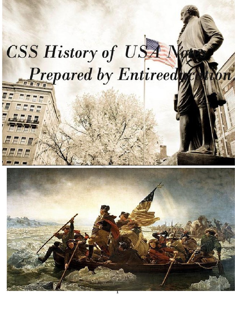 CSS History of USA PDF Thirteen Colonies
