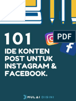 101 Ide Konten Untuk Instagram & Facebook