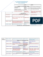 Date and Day Time Activity Venue Details