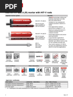 Technical Details of Hilti HIT-HY 200-A