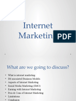 Presentation - What's Internet Marketing?