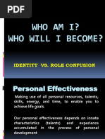 Who Am I? Who Will I Become?: Identity vs. Role Confusion