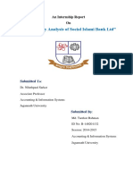 "Profitability Analysis of Social Islami Bank LTD": An Internship Report On
