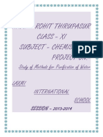 Name - Rohit Thirupasur Class - Xi Subject - Chemistry Project On