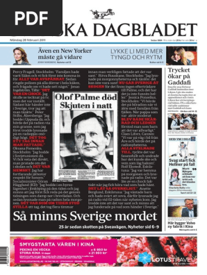 Svenska Dagbladet - Sedan 1884 - Måndag 28 Februari 2011  PDF