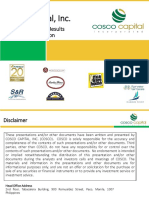 Cosco - 1Q 2019 Investor Presentation May 2019 FINAL