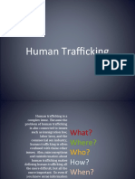 Presentation - Human Trafficking - A bitter reality