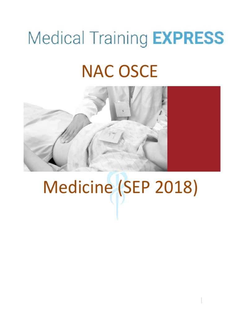 NAC Osce Notes PDF Gastroesophageal Reflux Disease Heart Failure