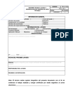 Informe Tecnico Lavado de Tanques PDF
