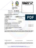 Formato L-C (Levantamiento de Cierre)