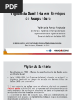 Palestra Vigilância Sanitária Acupuntura