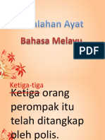 Kesalahan Ayat BM Upsr