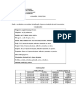 Prova de Monitoria - Latim