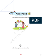 Math-Magic: Textbook in Mathematics For Class I