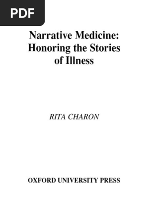 Rita Charon Narrative Medicine Honoring The Sto Bookzz Org Pdf Narrative Medicine