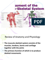 Assessment of The Musculo-Skeletal System