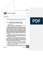 United Nations Resolution on Statistical Commission Work for 2030 Agenda