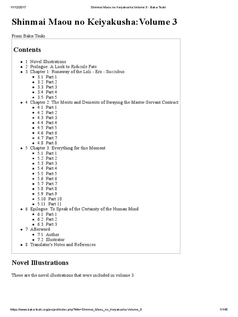 Shinmai Maou No Keiyakusha Volume 3 Baka Tsuki Test Assessment